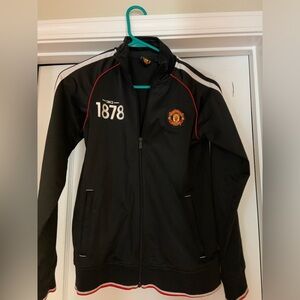 Manchester United MUFC soccer/football Full Zip Jacket. Boys XL/ Adult XS